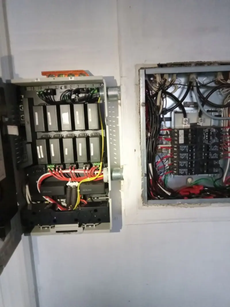 Electrical panel upgrade completed for Indoor Lighting Installation in Danvers